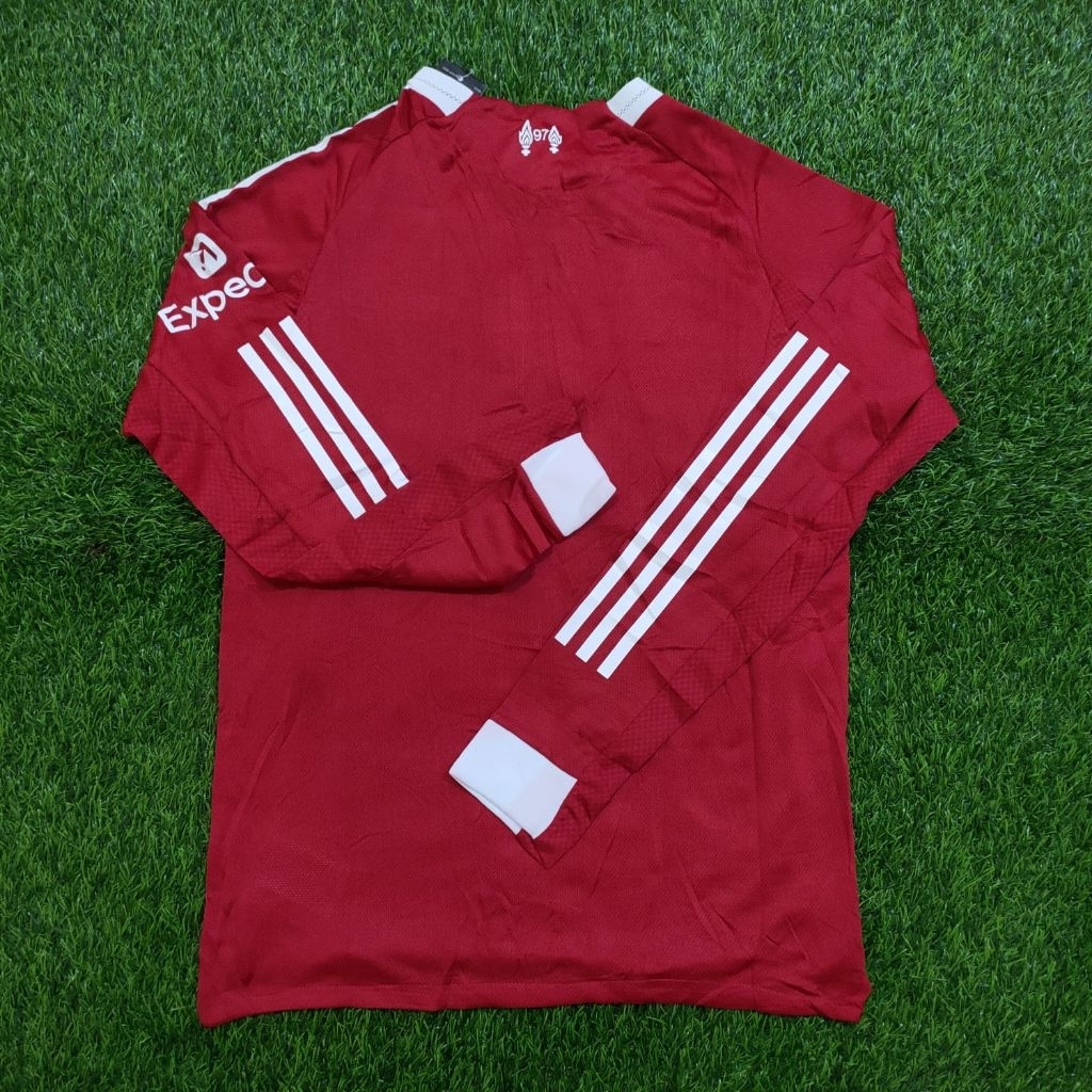 JERSEY BOLA LIVERPOOL HOME PLAYER ISSUE PI LONGSLEEVE LS LENGAN PANJANG 2025 2026