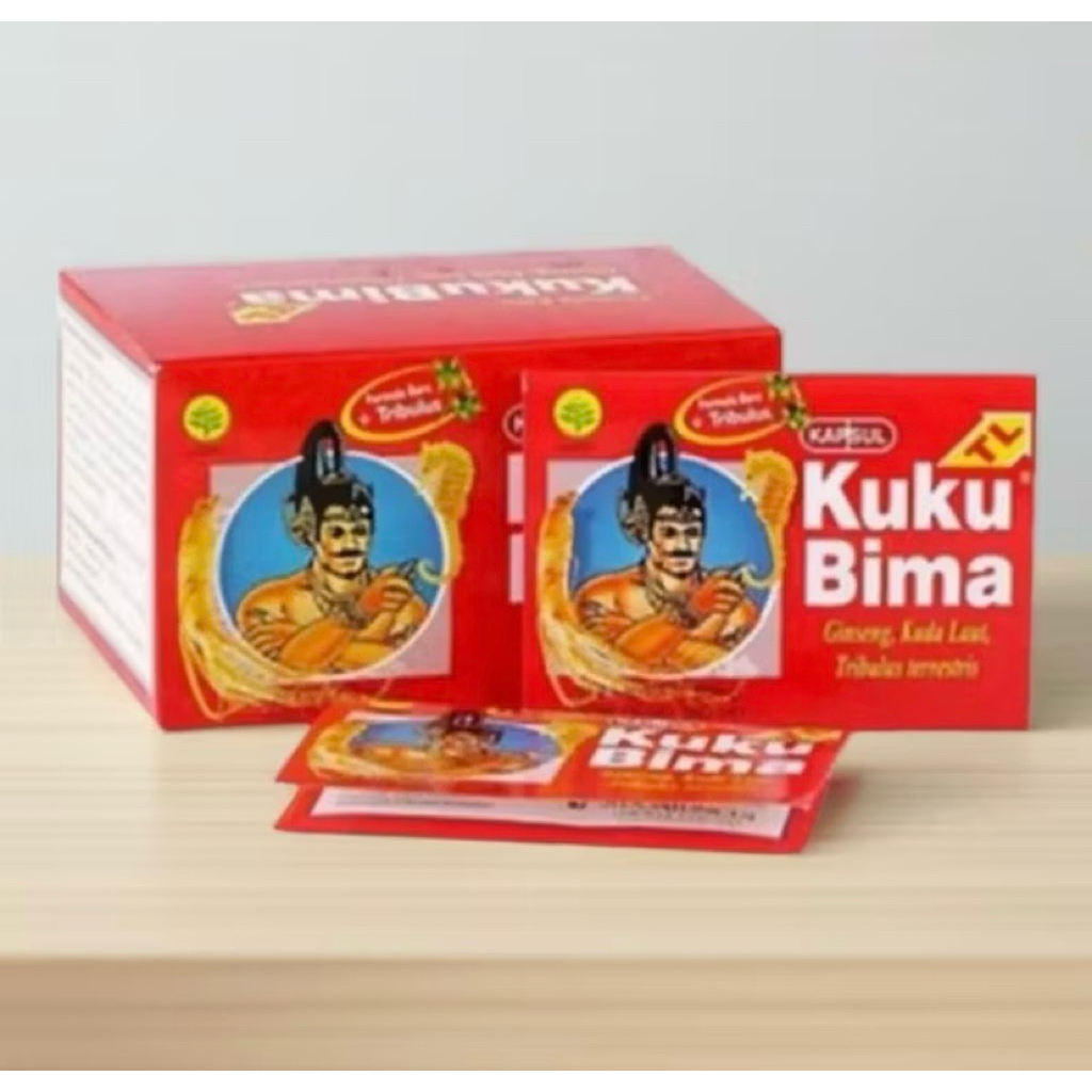 KAPSUL KUKU BIMA TL plus TRIBULUS BOX Isi 20 kapsul