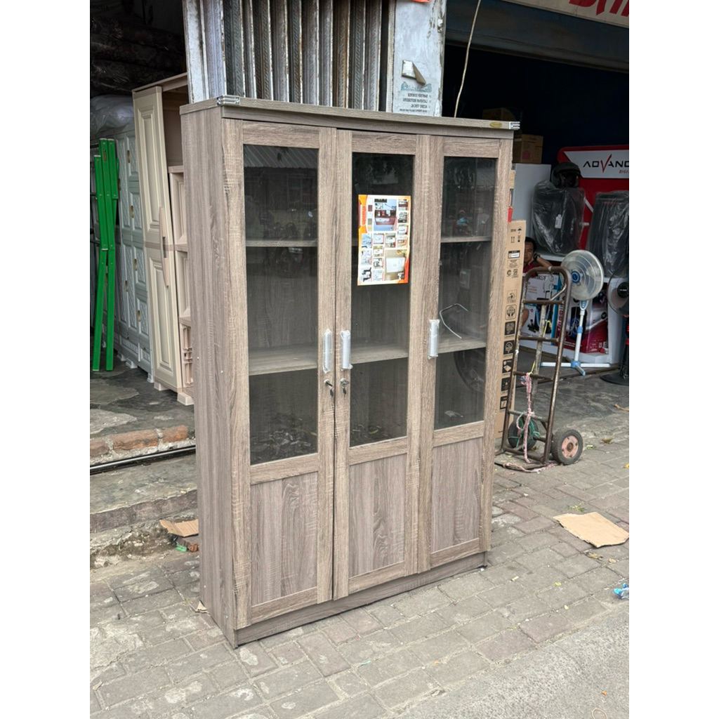 RAK BUKU / LEMARI PENYIMPANAN BUKU / LHS  LEMARI HIAS  PAJANGAN