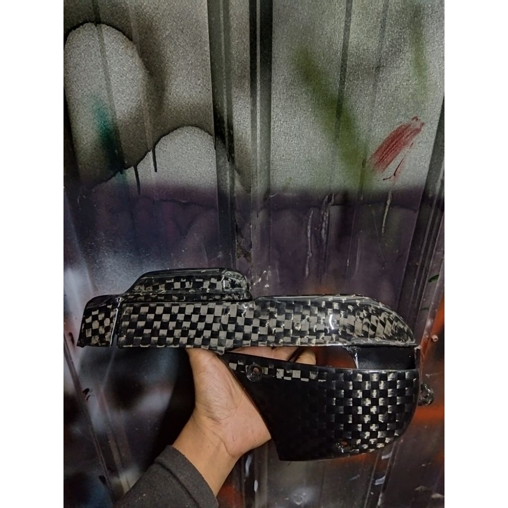 COVER CVT MIO SPORTY/SMILE CARBON KEVLAR