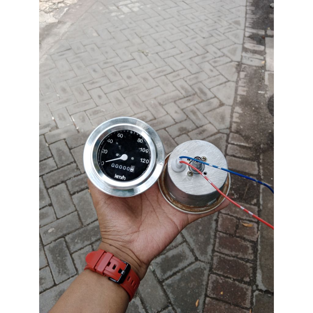 Speedometer bulat CUSTOM /TACO SPEEDOMETER BULAT