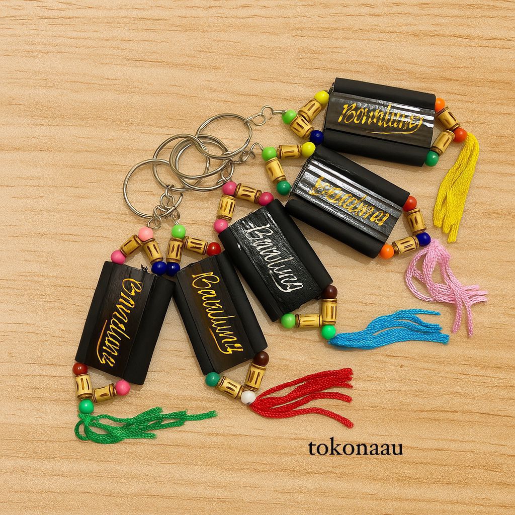 Betterbuys.Co Gantungan Kunci Oleh - Oleh Bandung Keychain Souvenir Bandung