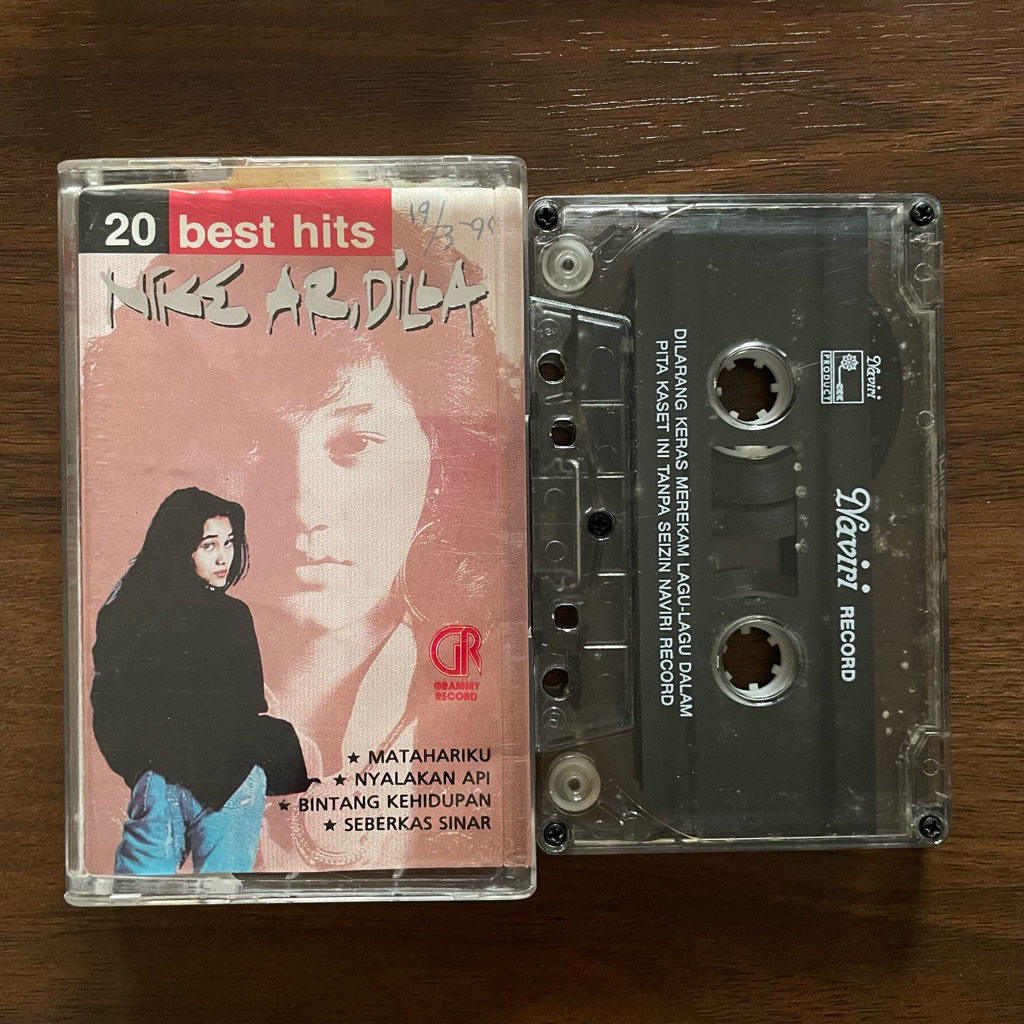 Kaset pita - Nike Ardilla - 20 Best Hits