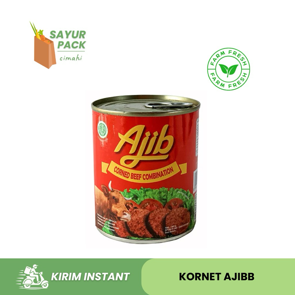AJIB KORNET | kornet sapi | sayur instant cimahi