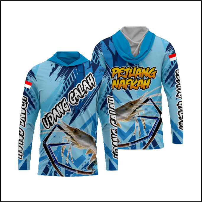 Jersey Mancing Udang Galah Premium Adem Nyaman