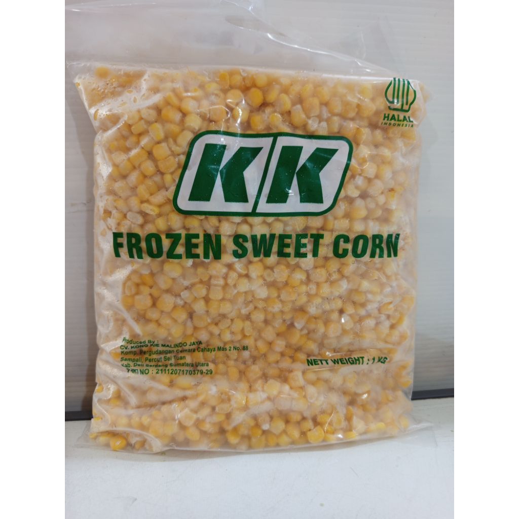 KK frozen sweet corn/jagung pipil 1kg
