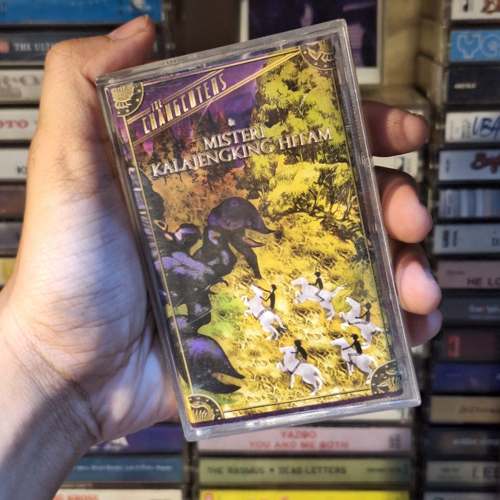 kaset pita The Changcuters Kalajengking Hitam jadul rock and roll indonesia