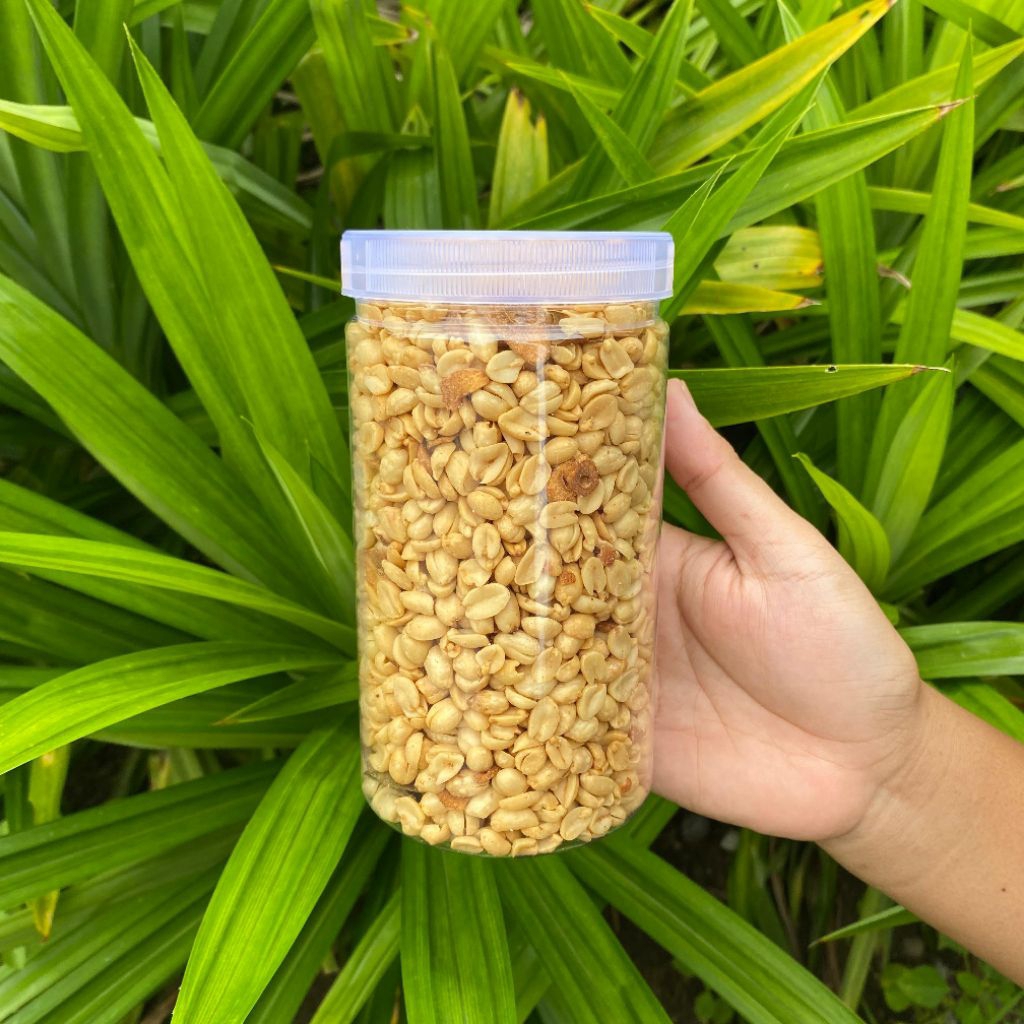 Brothoaly Kacang Goreng Kacang Bawang Kacang Asin Kemasan Toples
