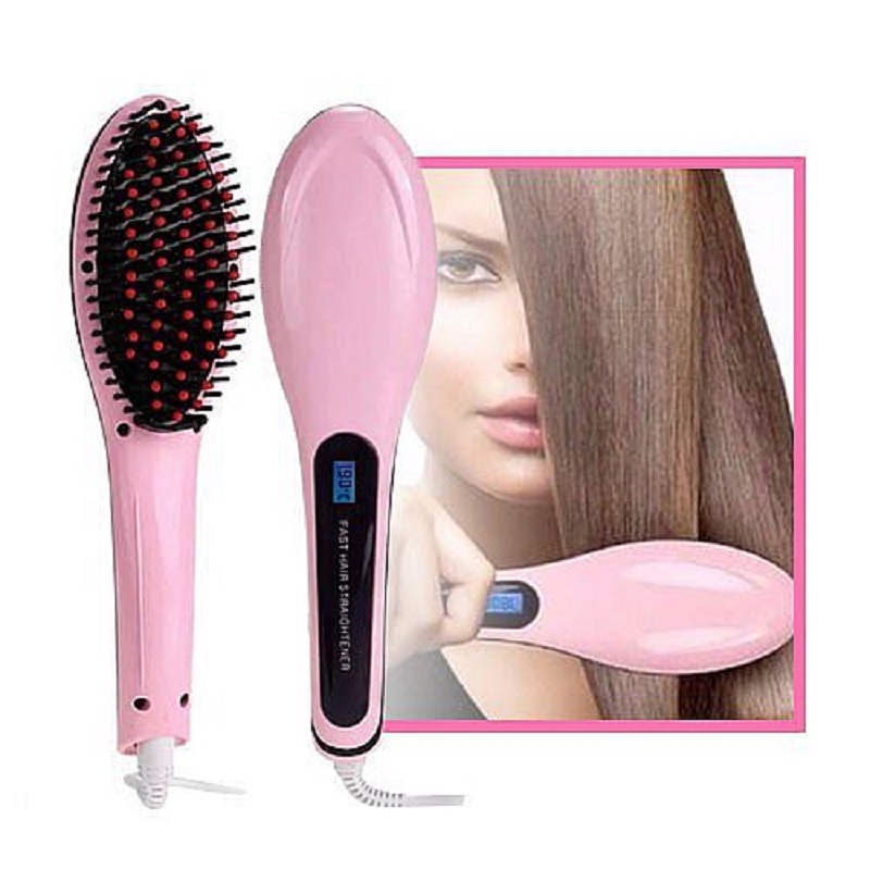Sisir Catok Pelurus Rambut Elektrik Murah Hair Fast Hair Straightener Original Magic HQT906 Belum ad