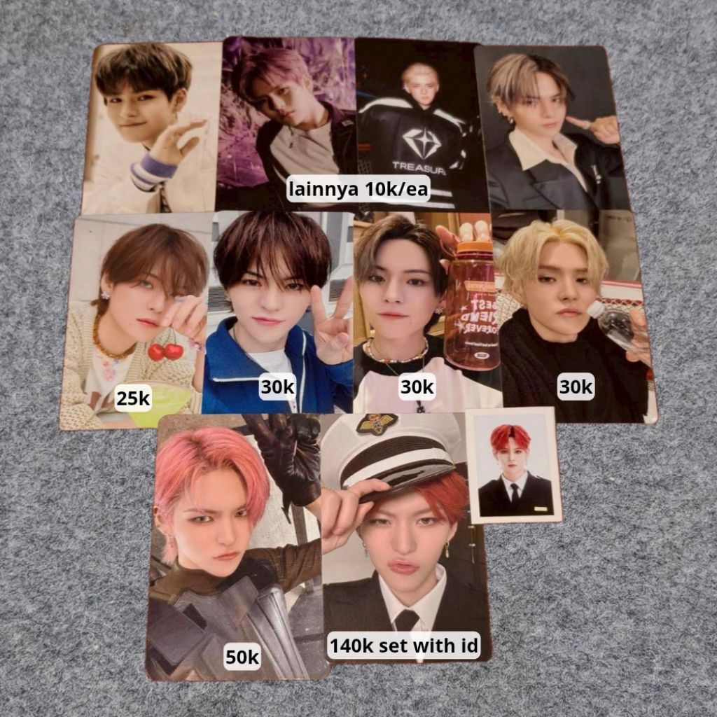 [WAJIB CO BUNGKUS] SALE YOSHI pc treasure tfs digipack akpol cafe md reboot pob weverse cereal tumbl