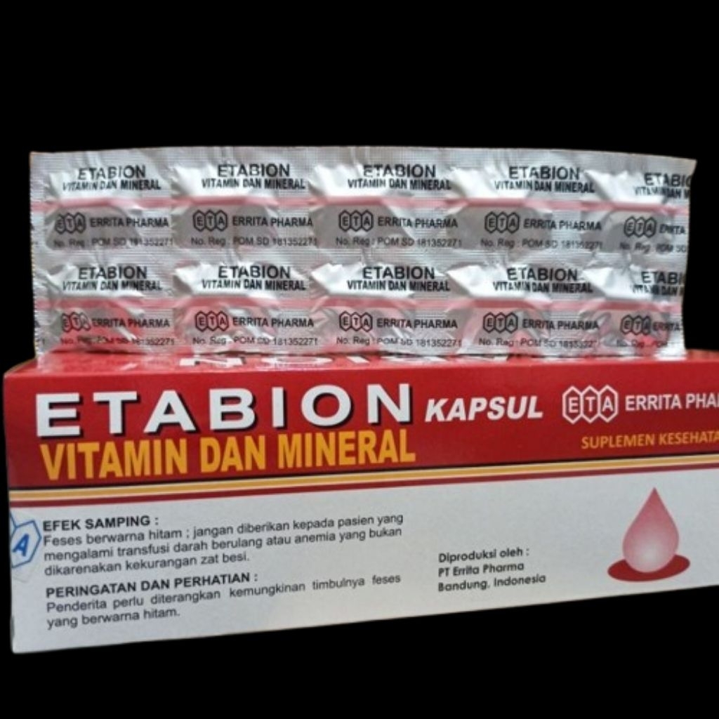 Etabion box isi 100 tablet penambah darah ibu hamil
