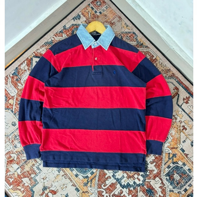 POLO RUGBY RALPH LAUREN STRIPE SECOND