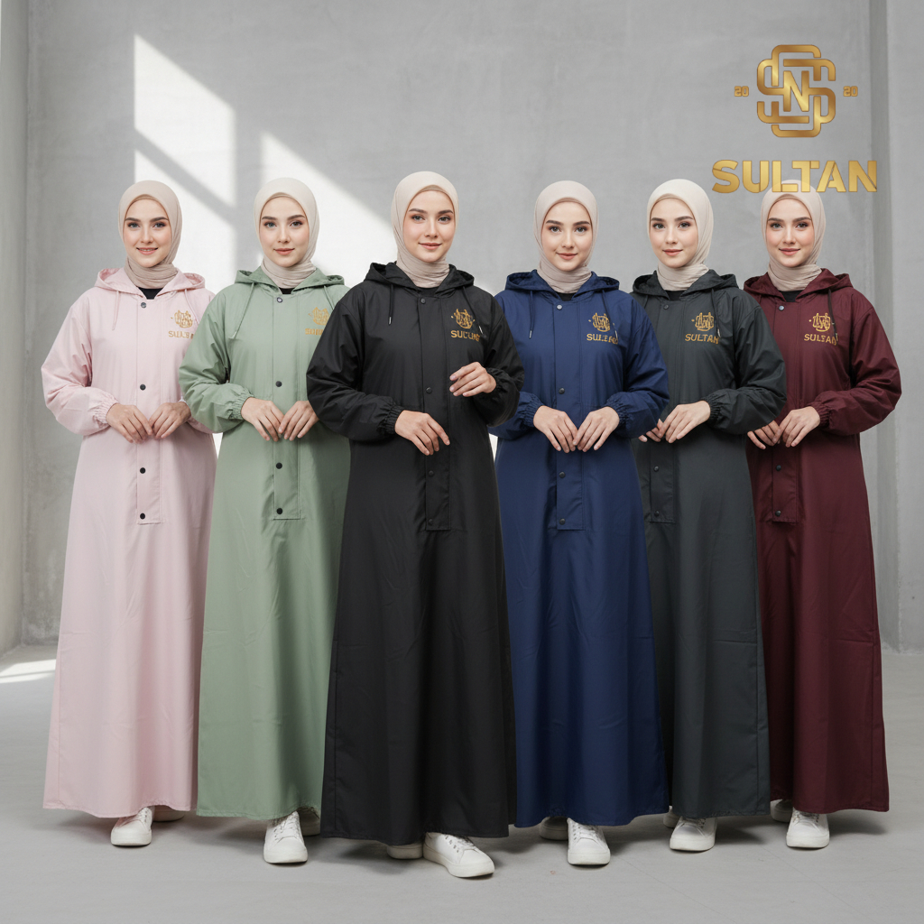 JAS HUJAN MUSLIMAH SULTAN GAMIS PREMIUM