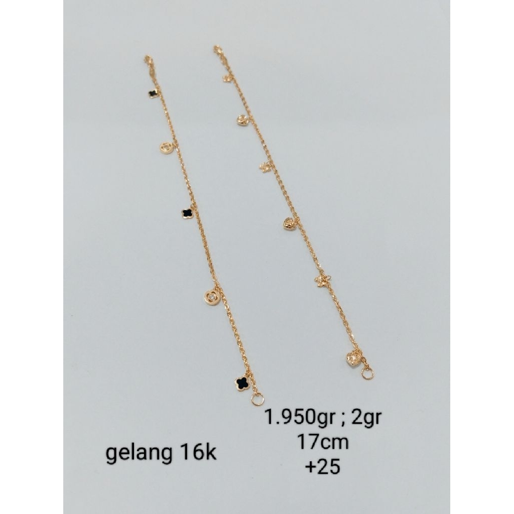 gelang emas 16k