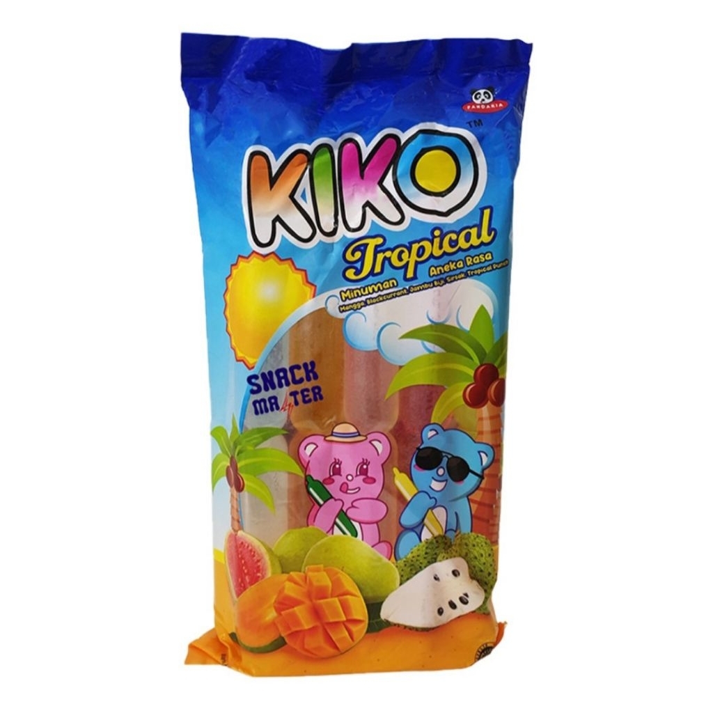Kiko Tropical Stik Es Aneka Rasa 10pcs