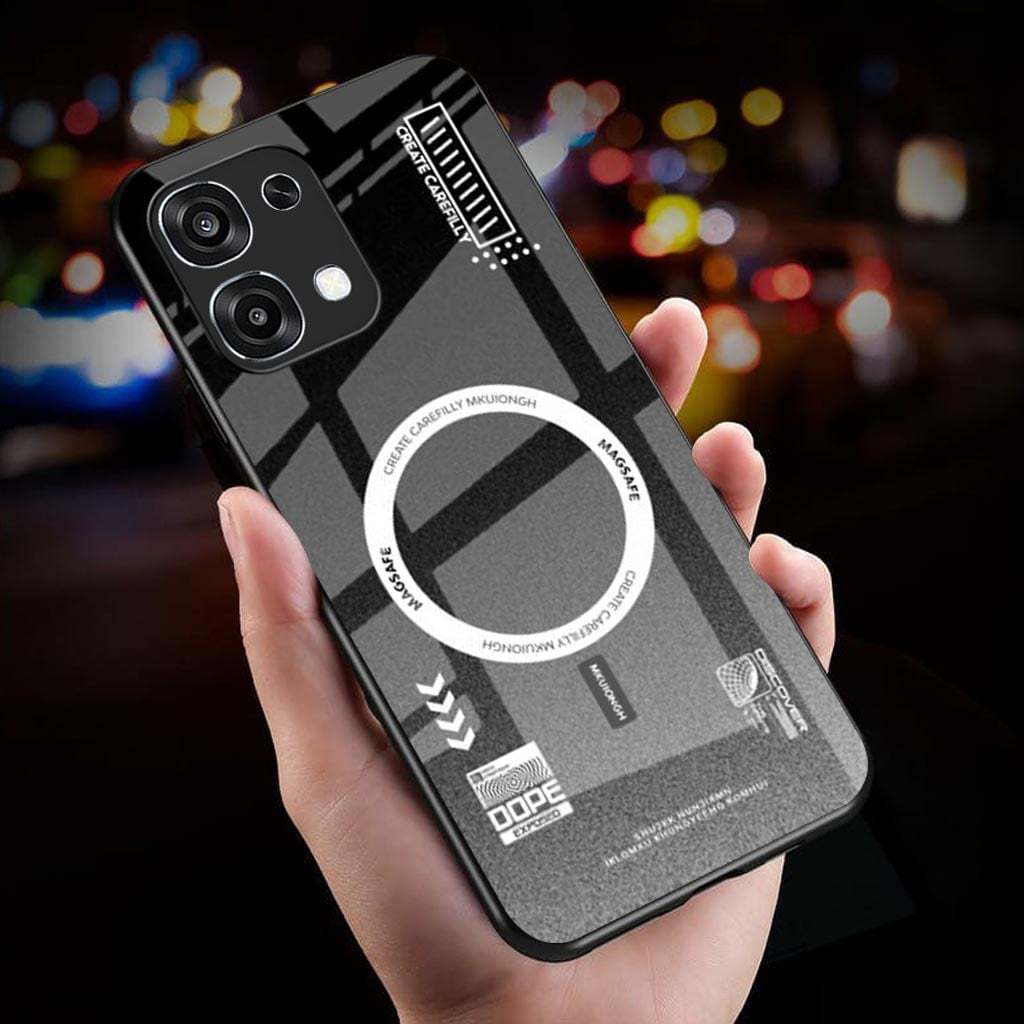 Softcase Glass  Kaca Kilau For OPPO A6 PRO -  Casing Hp OPOO A6 PRO - K07