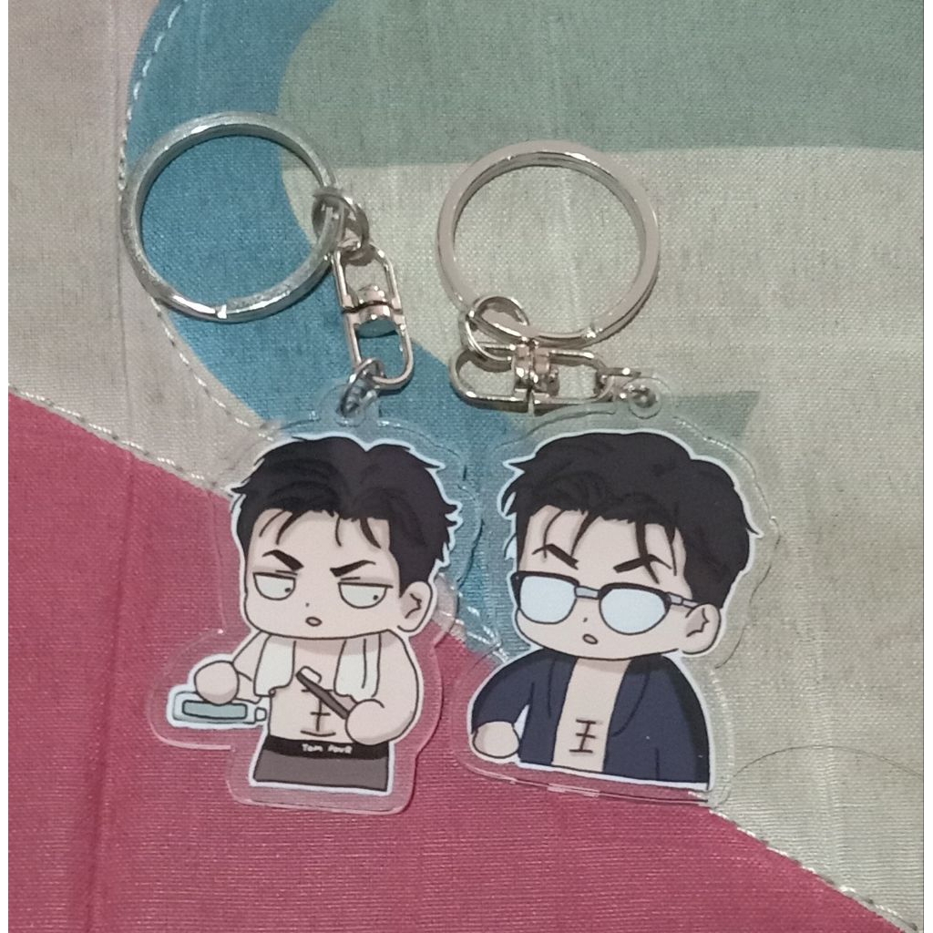 keychain Jaekyung chibi Merch manhwa jinx