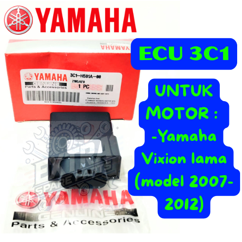 ECU 3C1 ASLI YAMAHA YGP PRESISI VIXION OLD LAMA 2006-2012 KUALITAS BAIK 100% ORIGINAL YAMAHA YGP .