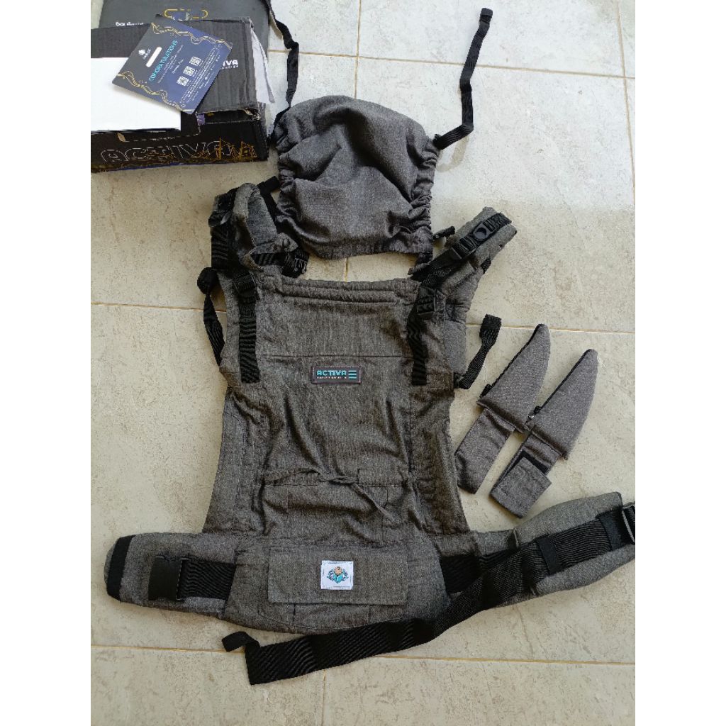 preloved activa mark 3 warna abu