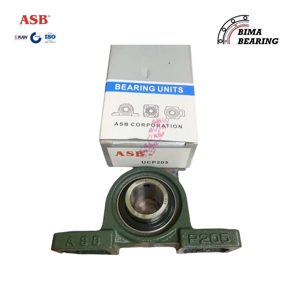 Pillow Block Ucp 205 As 25 MM ASB Laher Duduk UCP205 Ori