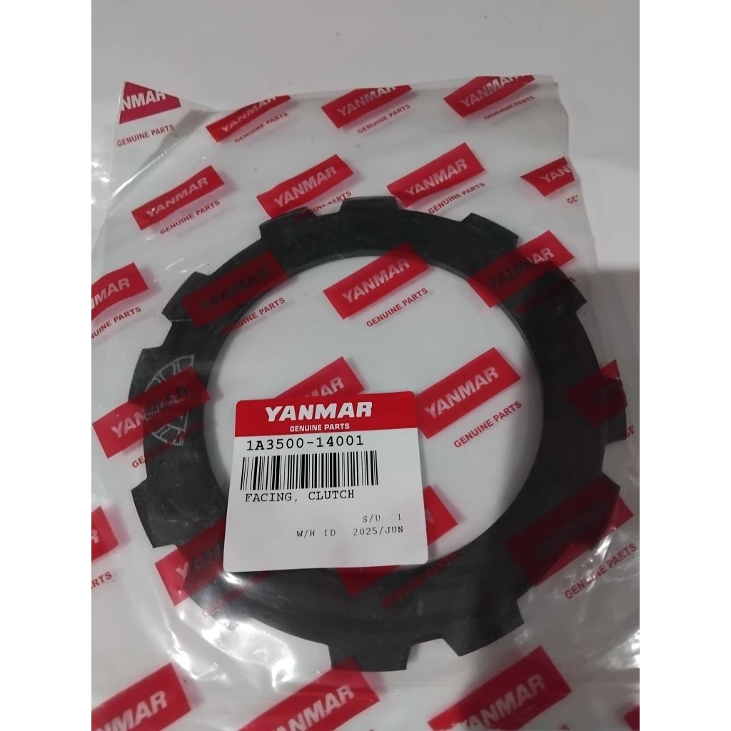 CLUTH FACING MESIN TRAKTOR YANMAR ROTARY YZC / KAMPAS YZC ASLI ORIGINAL