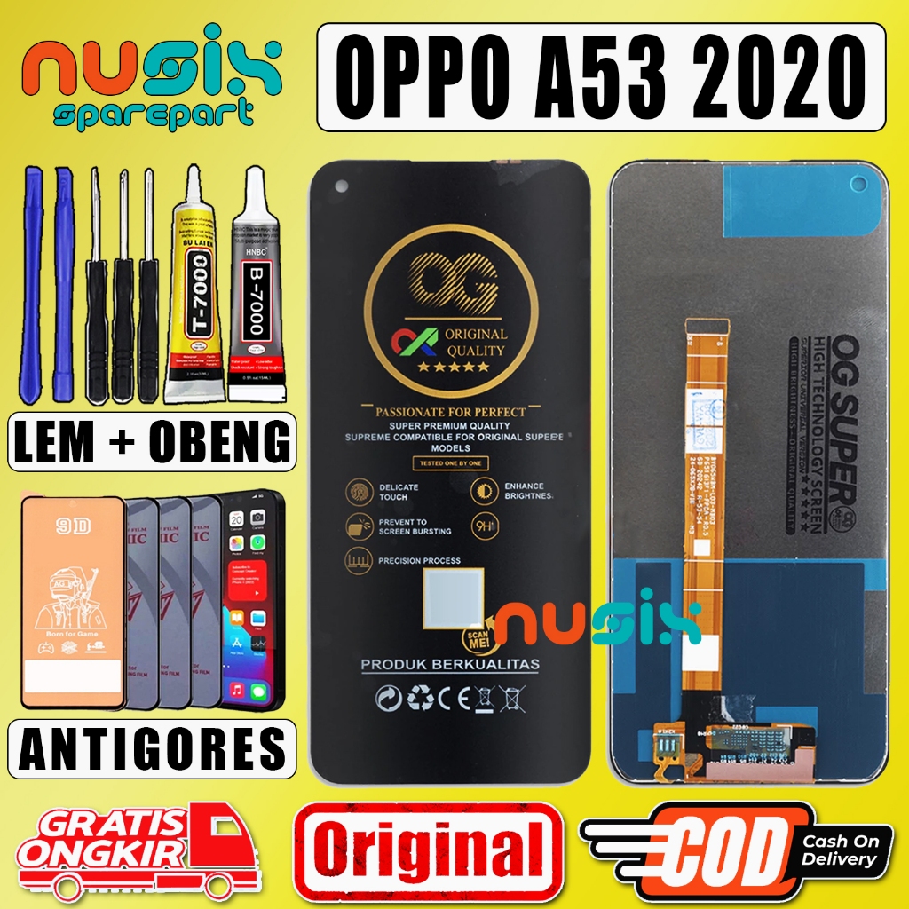 LCD TOUCHSCREEN OPPO A53 2020 ORIGINAL FULLSET