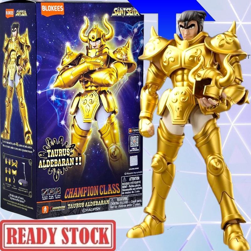 BLOKEES Saint Seiya Taurus Aldebaran 06 Champion Class Buluke Plamo 75007