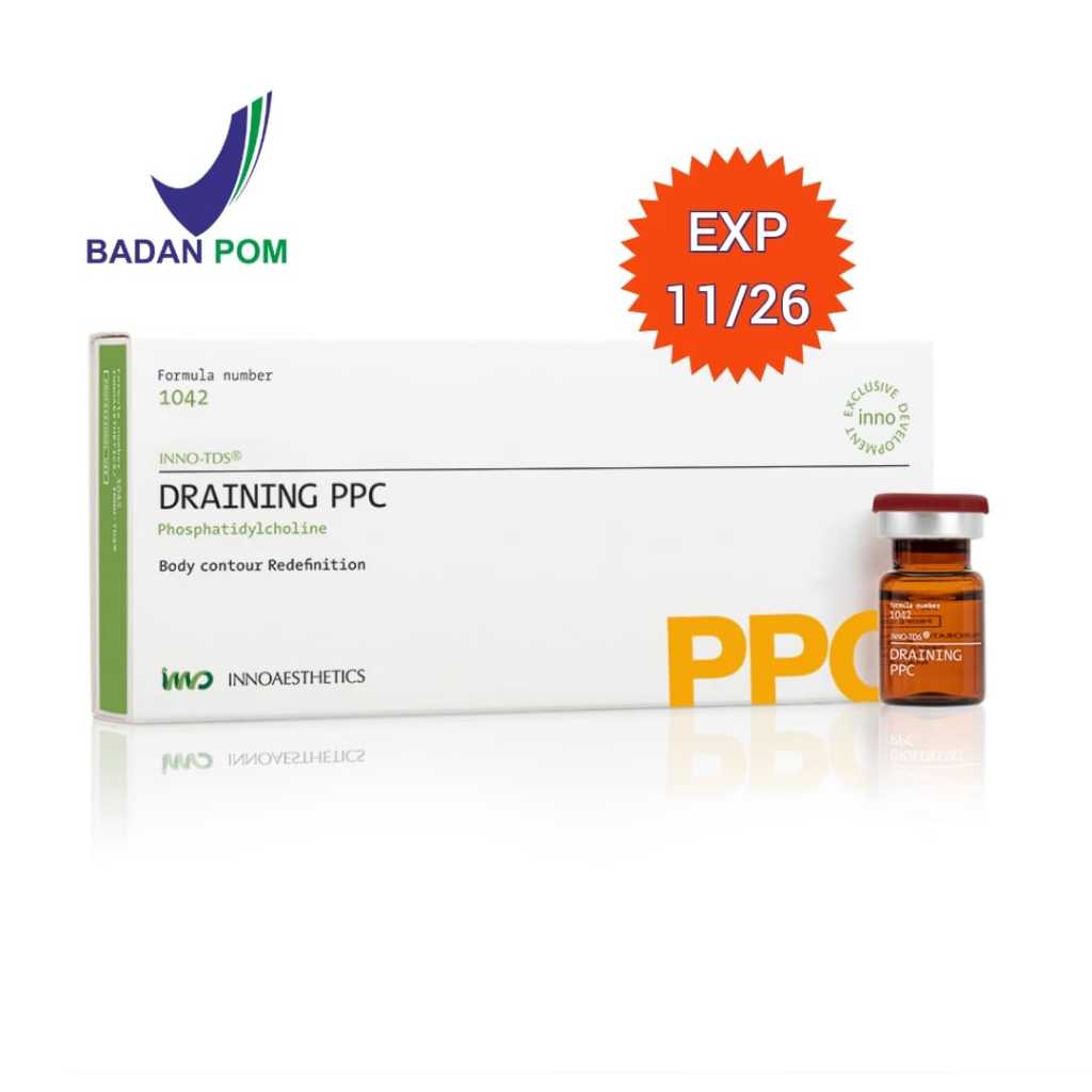 Inno TDS Draining PPC Inj Slimming Kurus Penghancur Lemak Pelangsing Tubuh