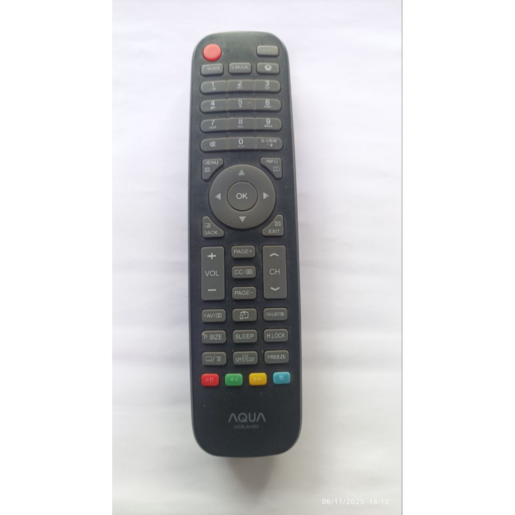 REMOTE TV AQUA ORIGINAL