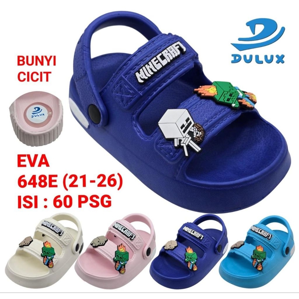 SANDAL ANAK DULUX 648E. ( isi 6 pasang). HARGA GROSIR