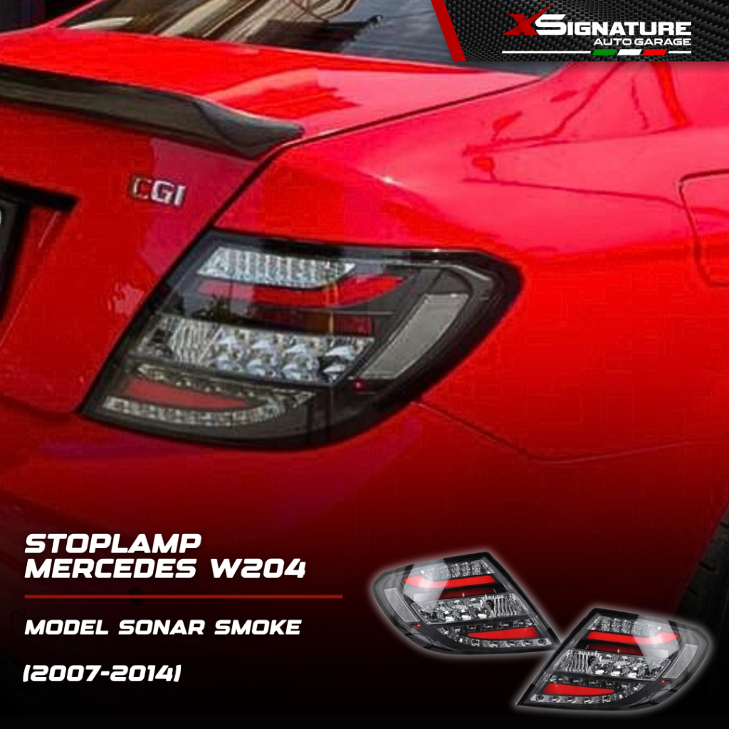 STOP LAMP MERCEDES W204 MODEL SONAR SMOKE 2007-2014
