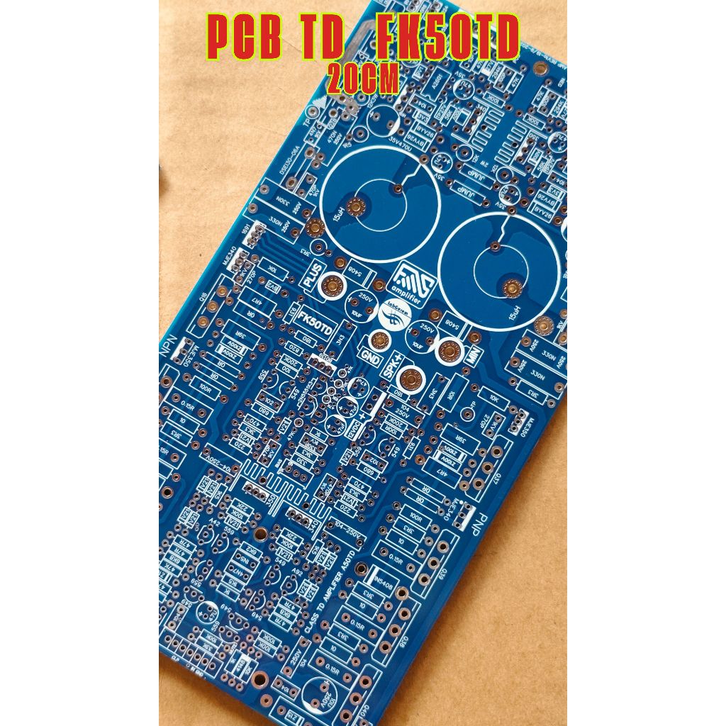 PCB AMPLIFIER TD FK50TD 20CM 3U DOBEL LAYER