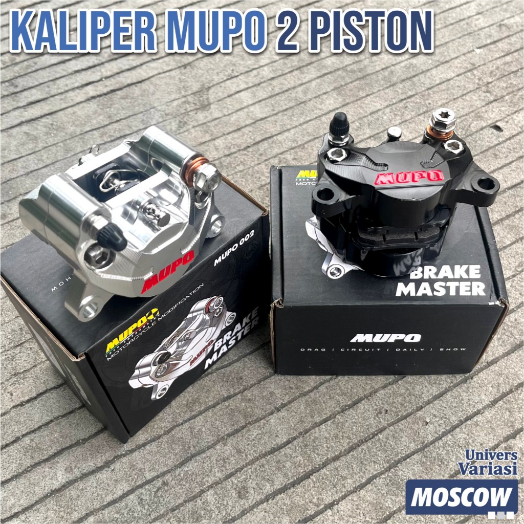 KALIPER 2P MUPO 002 ORIGINAL UKURAN 220MM 260MM STANDAR MIO SMILE MIO J MIO J GT155 MIO SOUL GT155 S