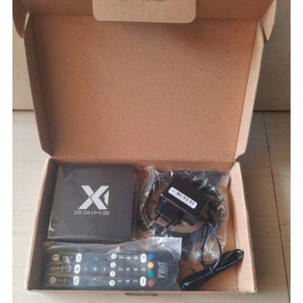 STB BOX TV X1 PRIME BARANG NORMAL SUDAH DICEK  KENORMALANYA DI TV
