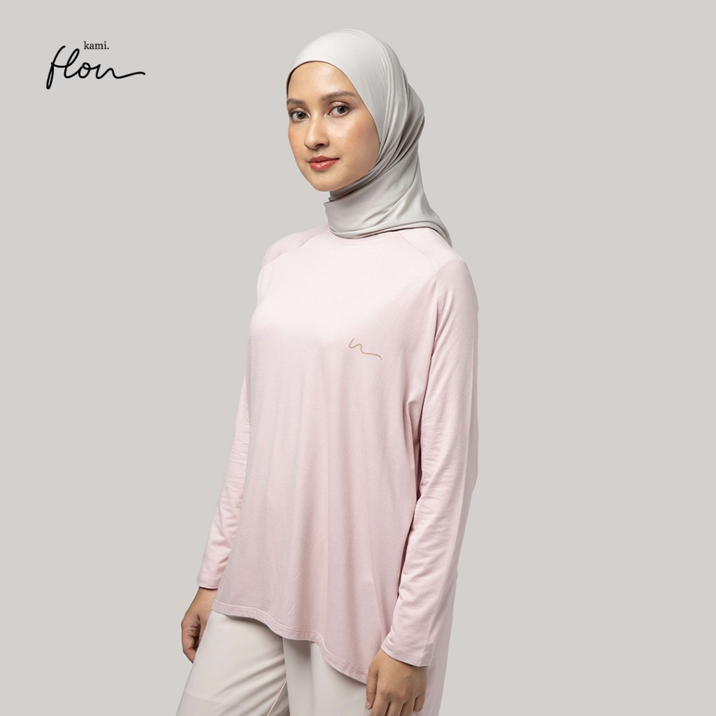 Kami Flow Lave Loose Sport Top Atasan Olahraga Wanita