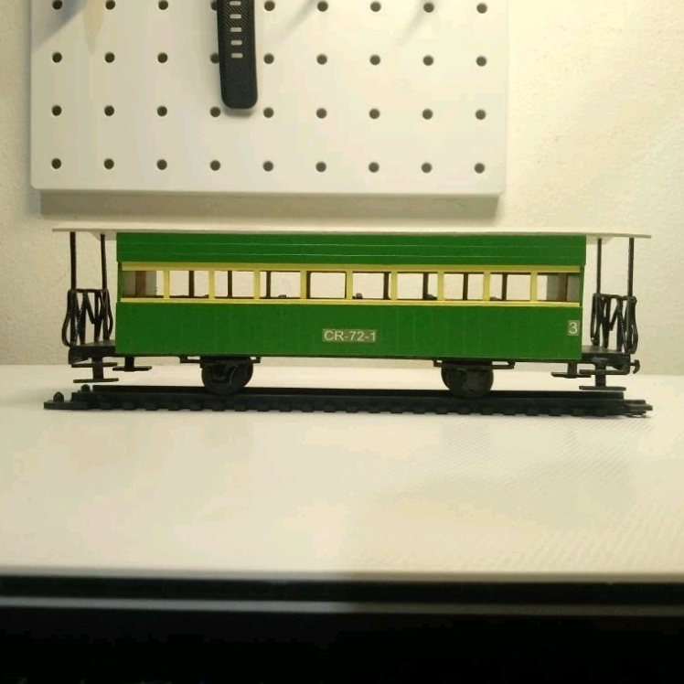Gerbong CR 72 Free Rel | Miniatur Kereta Api vintage skala HO