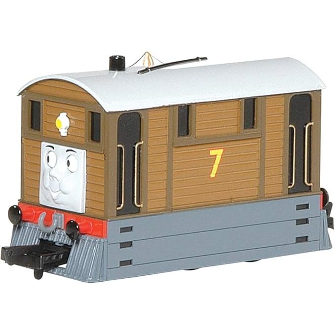 Bachmann Trains Thomas And Friends - Toby The Tram Engine With Moving Eyes, Black, 0.5 Liters