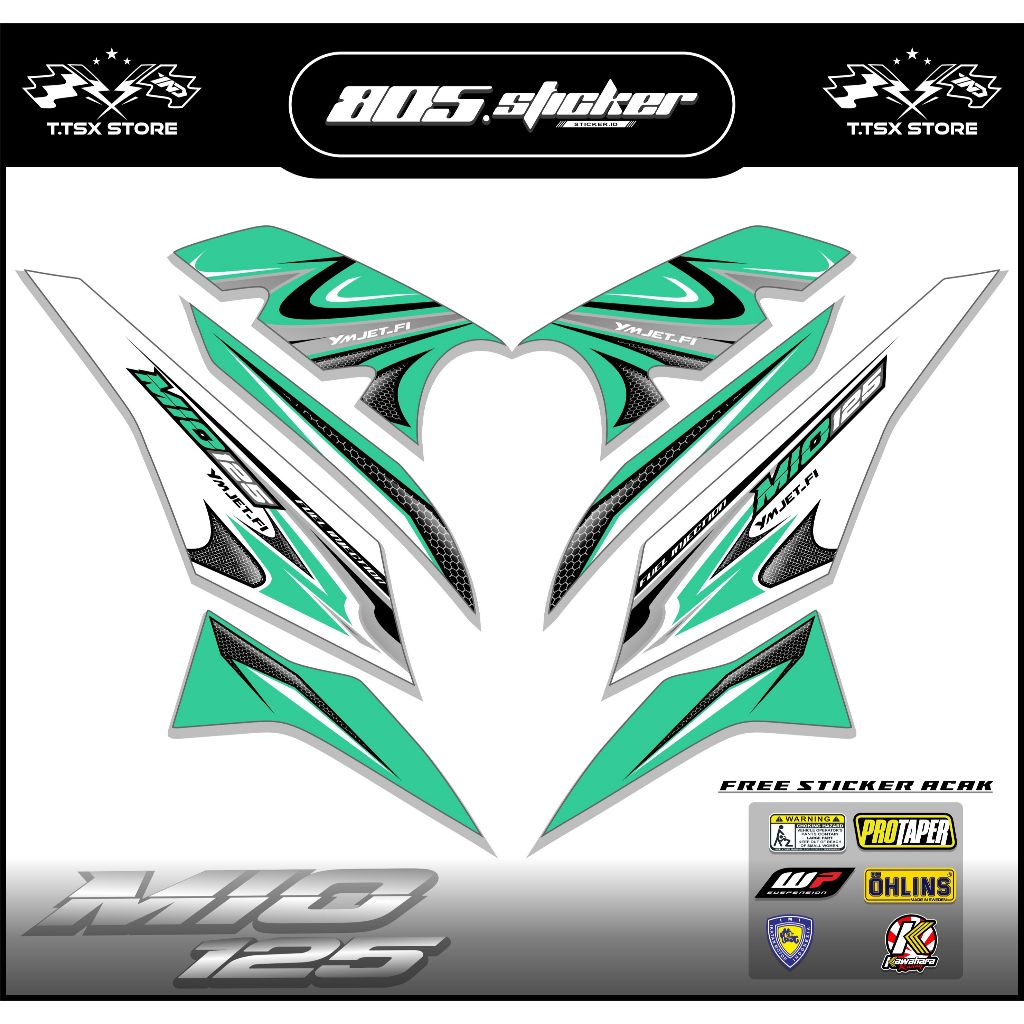 STRIPING MIO M3 125/STIKER MIO M3/STRIPING MOTOR MIO M3 125