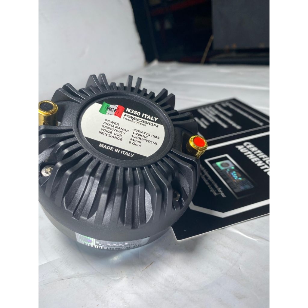 Tweeter RCF N350 MKII DAN N350 ITALY DRAT DRIVER TWEETER RCF GRADE A Made in italy Murah