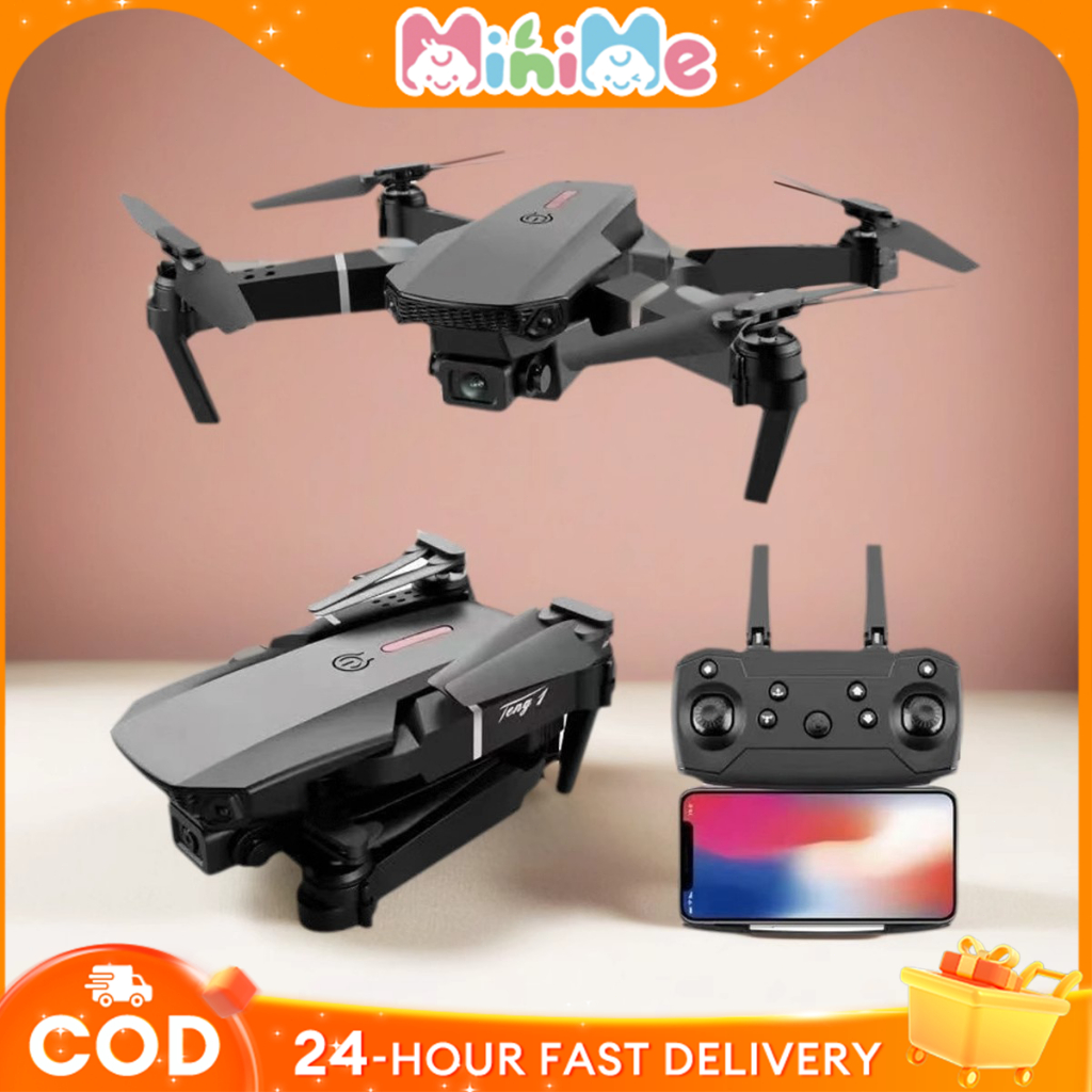 BESTPROMO pesawat remote control Drone dengan Kamera HD & Pesawat RC 2.4G - Mainan Pesawat Tempur