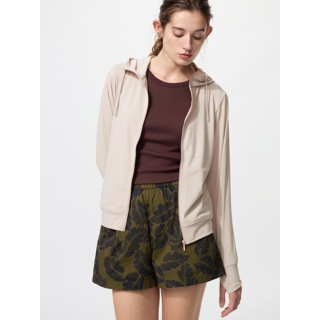 UNIQLO Airism Jaket Mesh Hoodie Proteksi Sinar  UV  XXL 3XL ORIGINAL