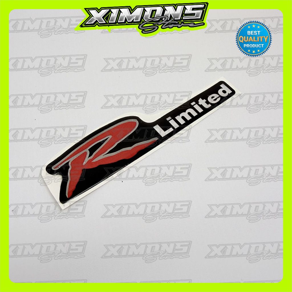 emblem timbul r limited mitsubishi kuda / emblem kuda r limited