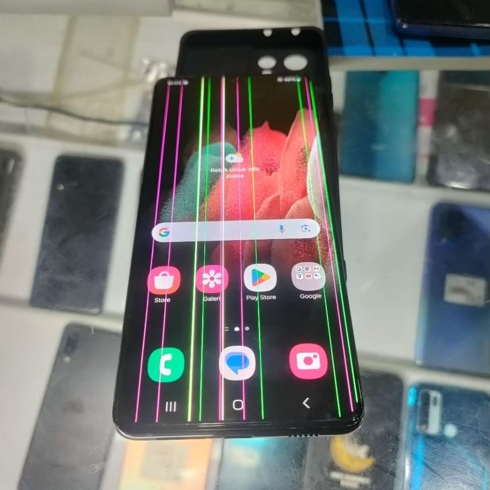 LCD+FRAME SAMSUNG S21 ULTRA 5G ORIGINAL COPOTAN