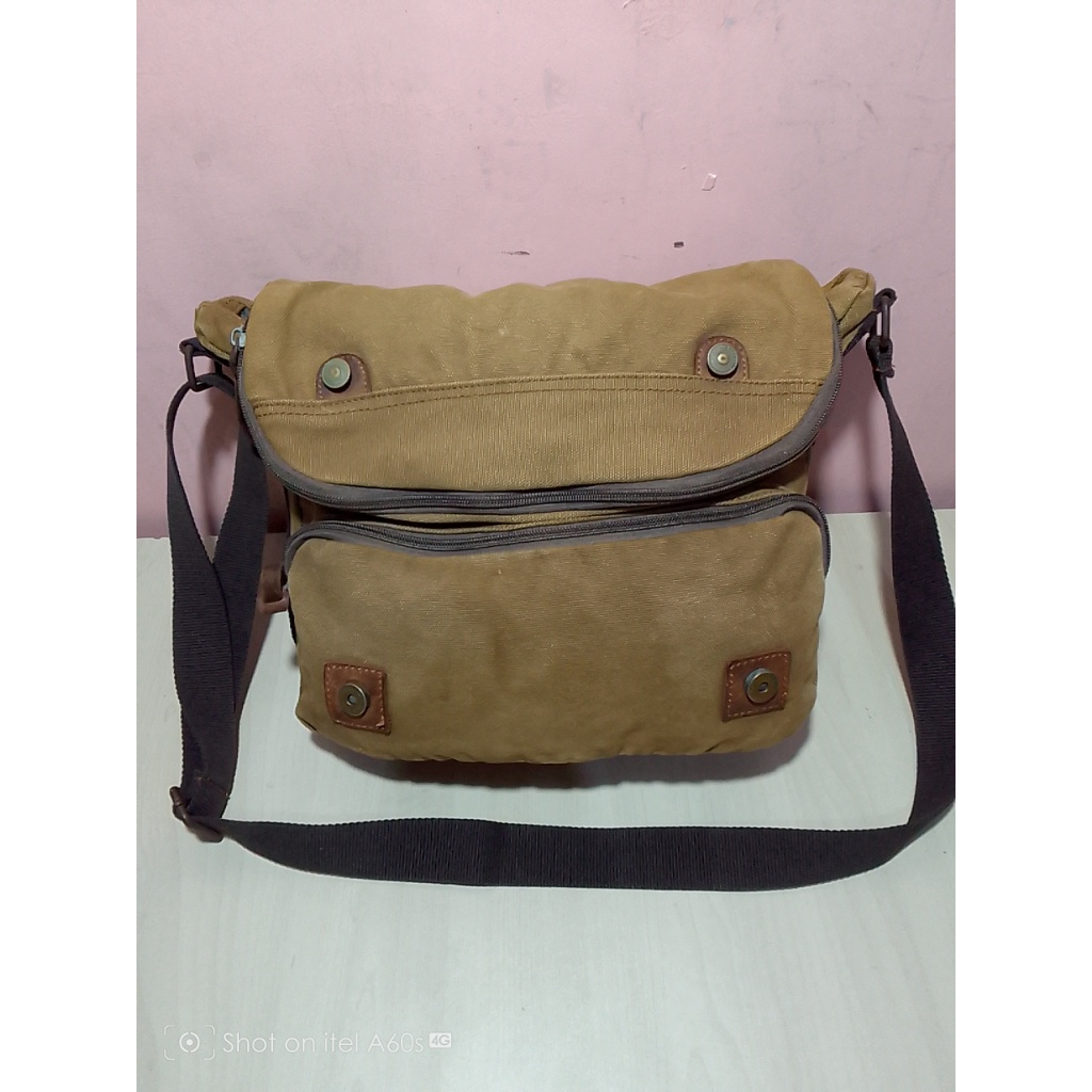 NORTH STAR Tas Kanvas Tebal Tas Pria AUTHENTIC WITH TAG