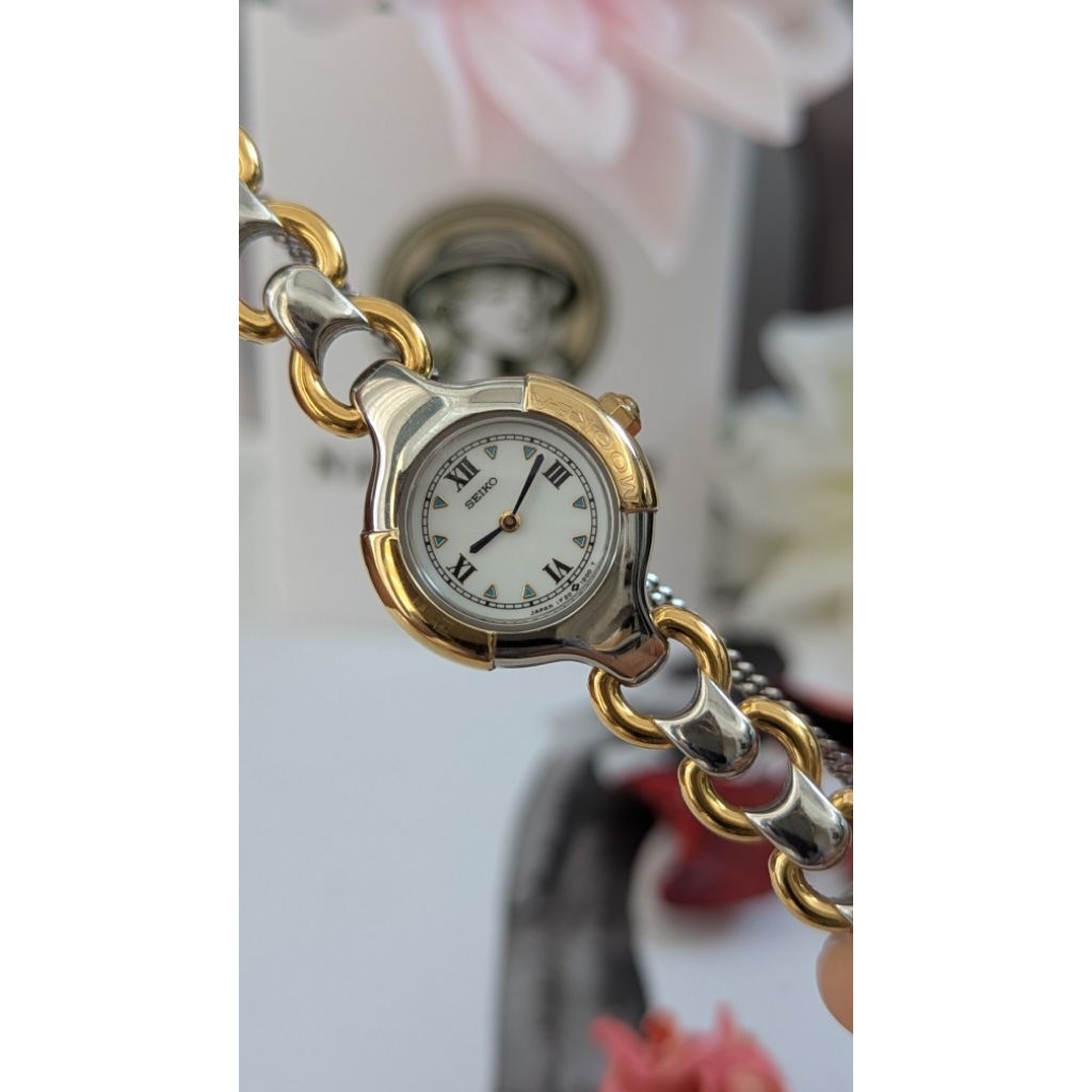 Rare Vintage Seiko Moorea Roman Index