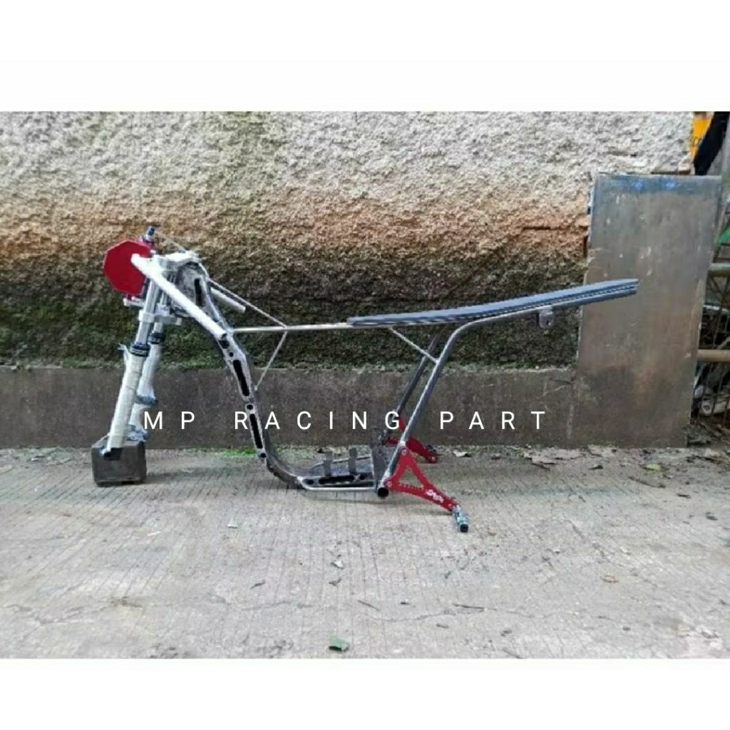 frame kerangka sasis batangan rangka drag mio 201m 500m 1000m rangka nouvo pnp mesin mio, sasis