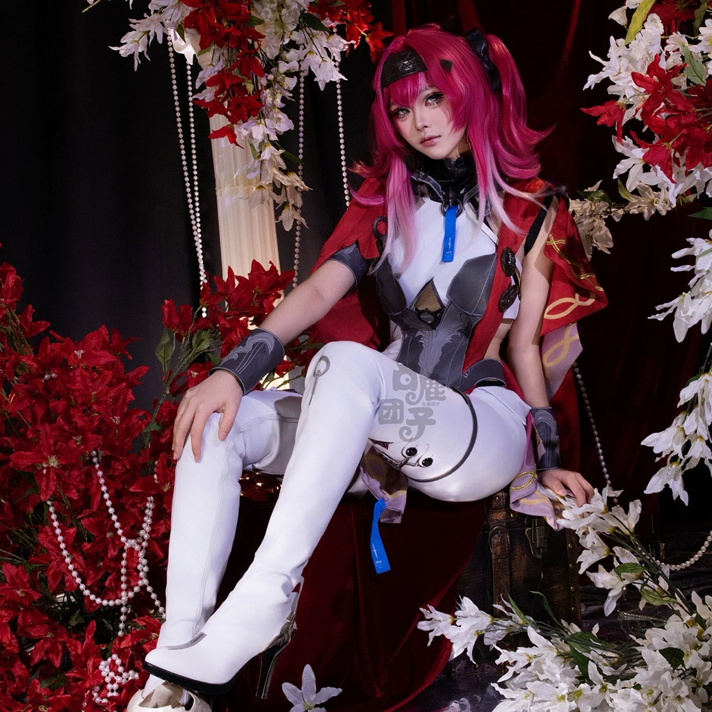 NEW Lupa Whitedeer + Wig Wuthering Waves Wuwa Costume Cosplay READY