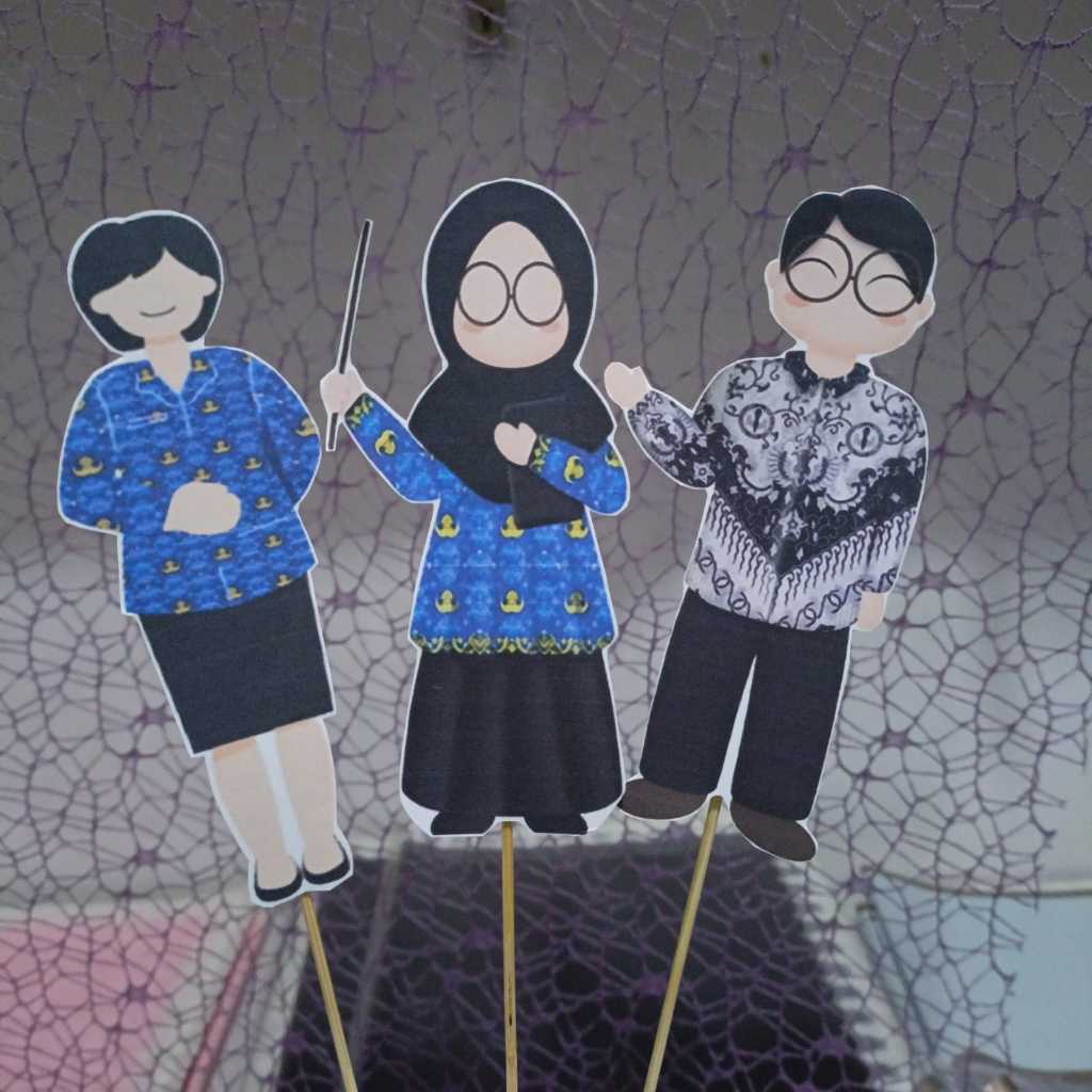 TOPPER UNTUK BUKET HARI GURU