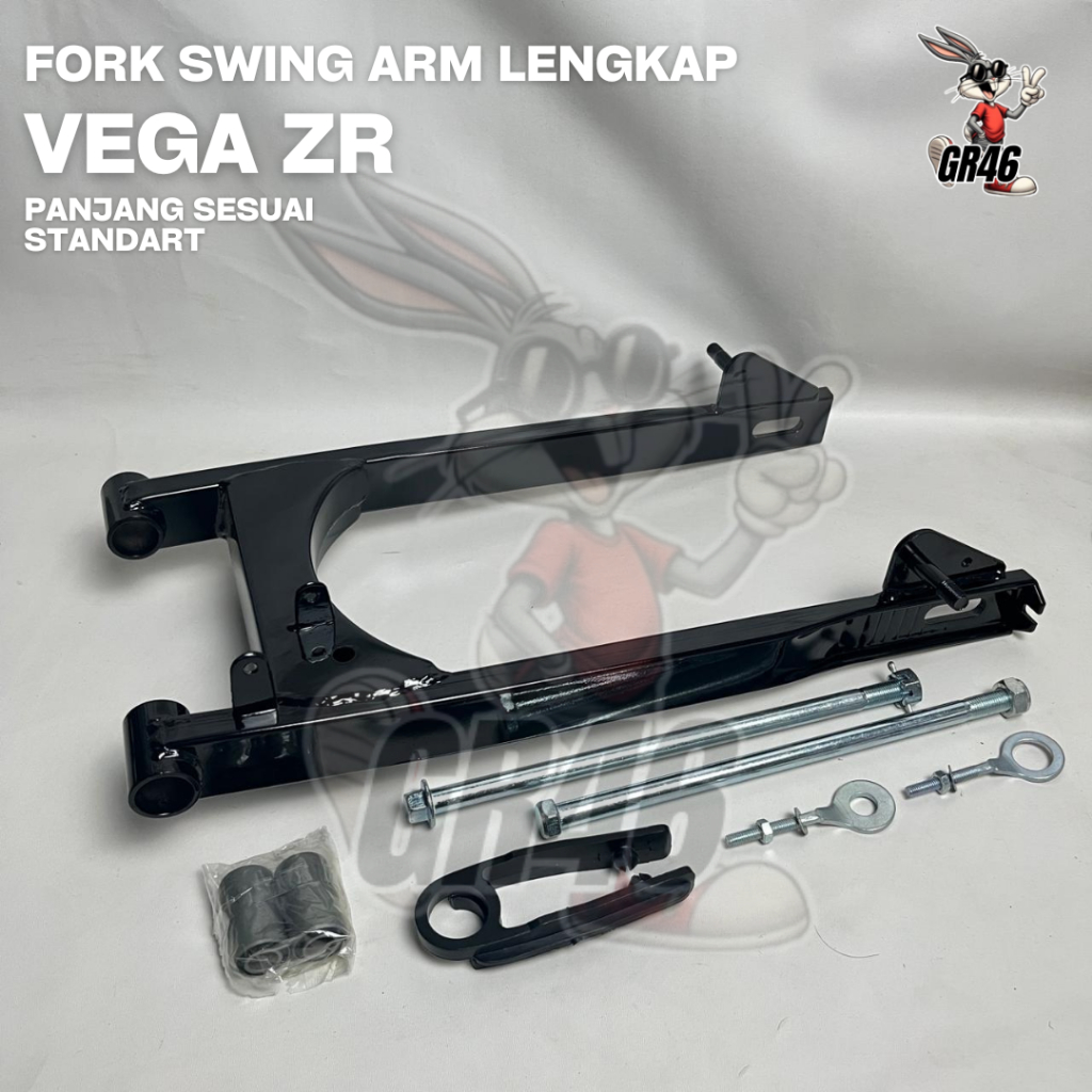 FORK ARM SWING ARM VEGA ZR LENGKAP COPY HITAM