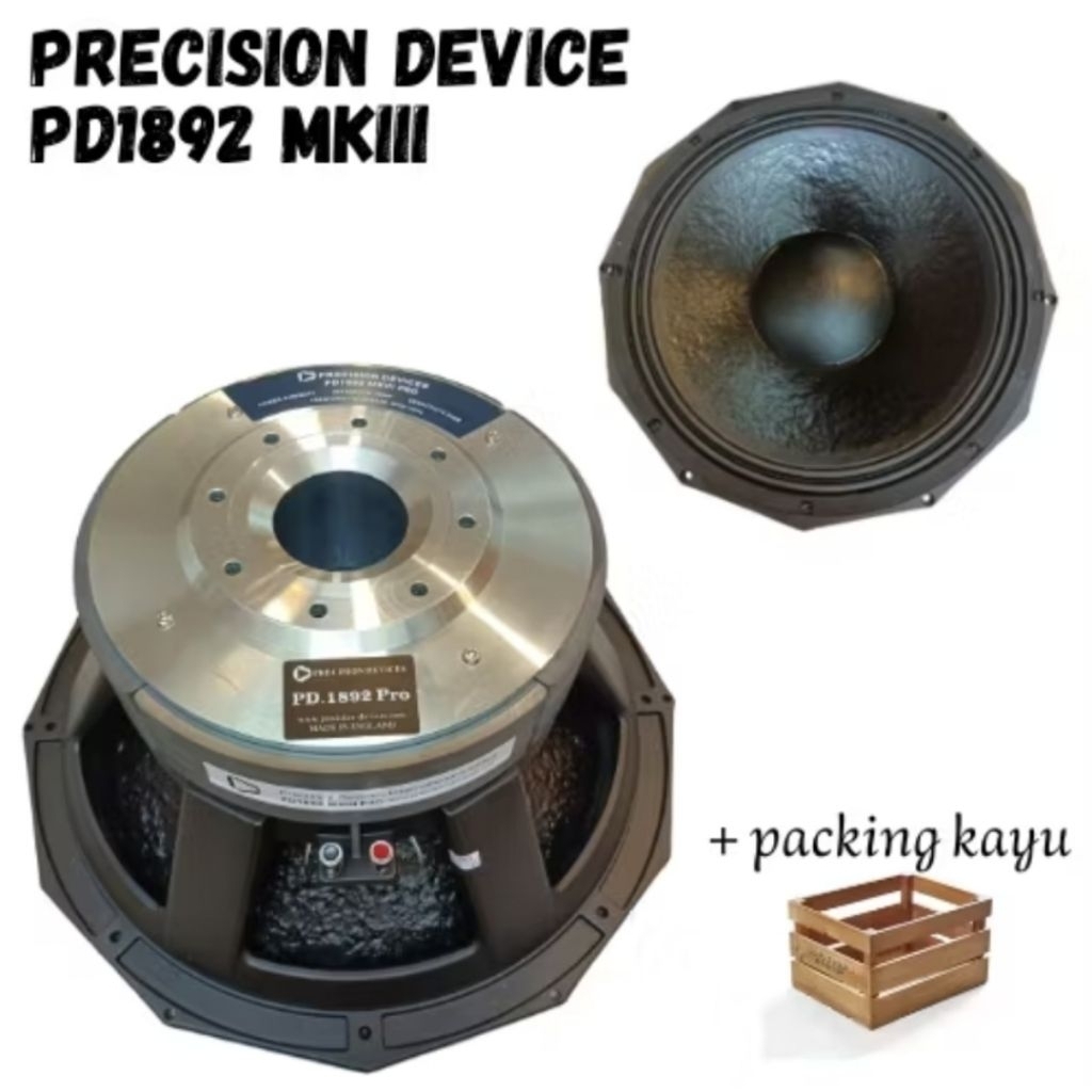 Komponen speaker PD 1892 MK III/ Precision device 1892MK III triple magnet